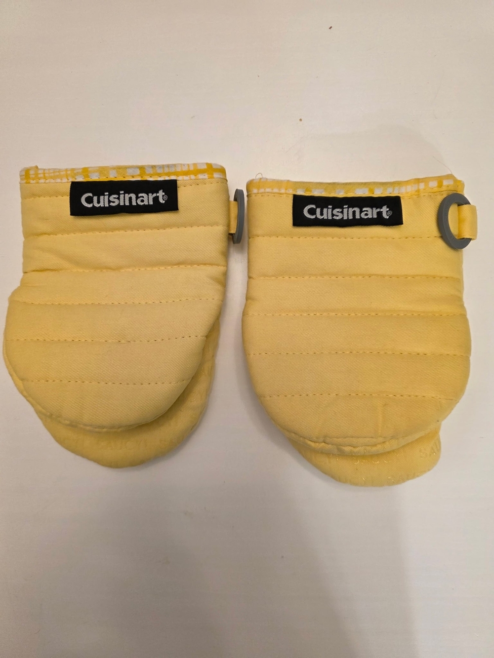 Cuisinart Yellow Quilted Mini Oven Mitts (Pair)